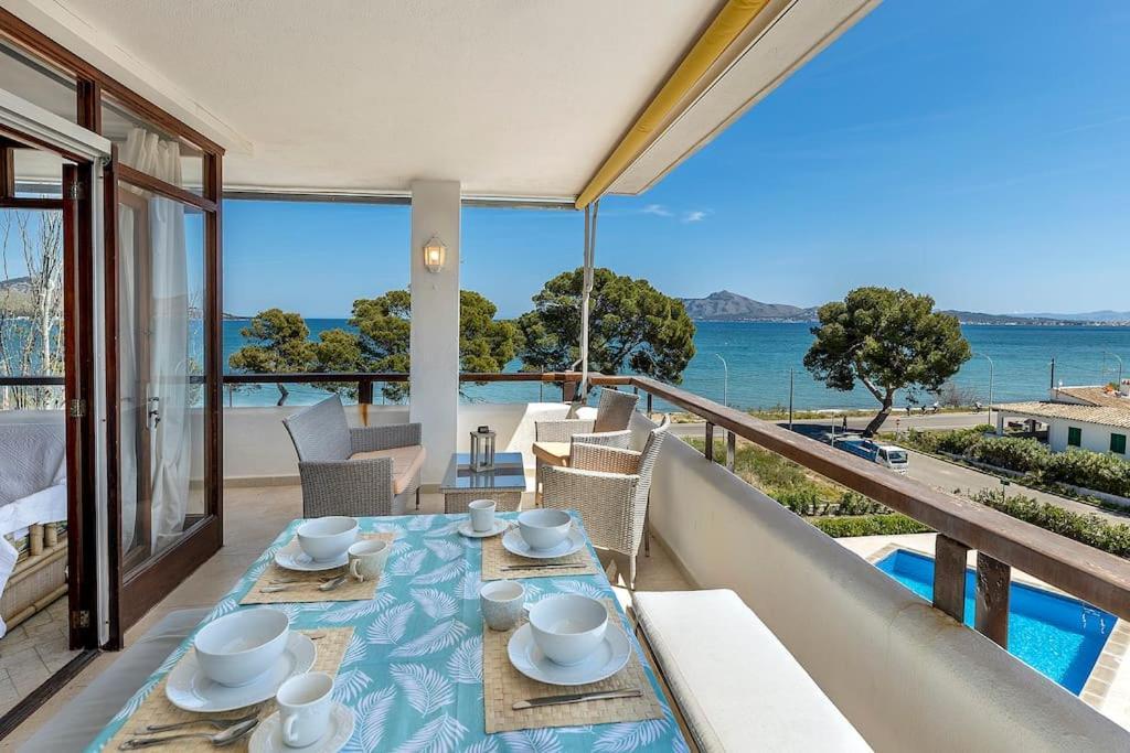 Llenaire 2, Sea View, Pool, Ac Apartment Port de Pollença